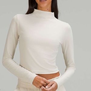 Lululemon All Aligned Mock-Neck Long-Sleeve Shirt